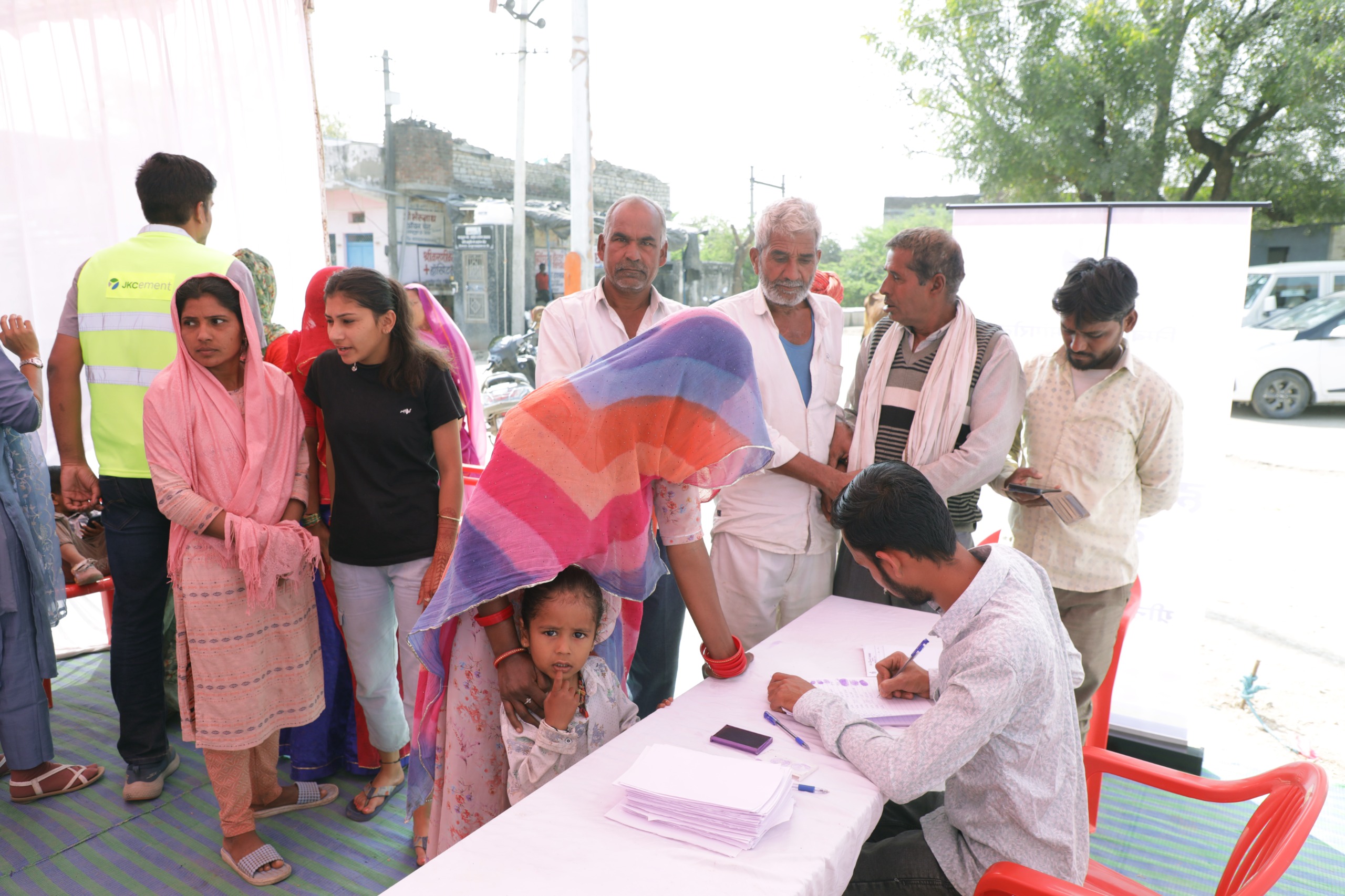 मांगरोल में जेके सीमेंट का नि:शुल्क स्वास्थ्य जांच एवं जागरूकता शिविर 