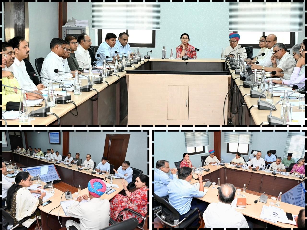 उपमुख्यमंत्री दिया कुमारी ने योजनाओं की समीक्षा, बजट घोषणाओं पर निर्देश