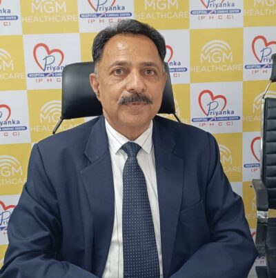 प्रियंका हॉस्पिटल के चेयरमैन डॉ. जी. एल. शर्मा