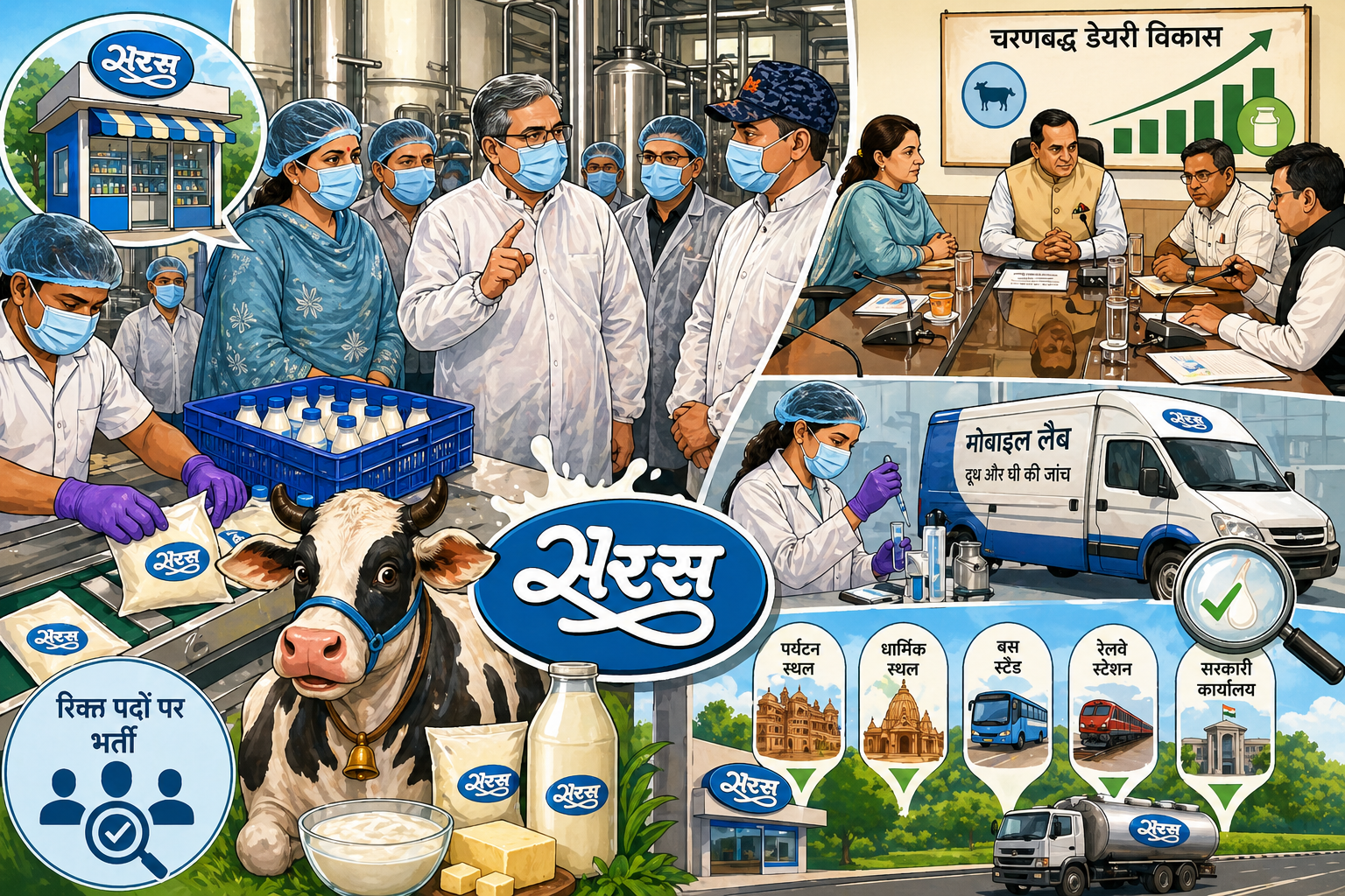 जयपुर डेयरी के विकास को नई रफ्तार: मुख्य सचिव वी. श्रीनिवास ने दिया चरणबद्ध विस्तार का भरोसा