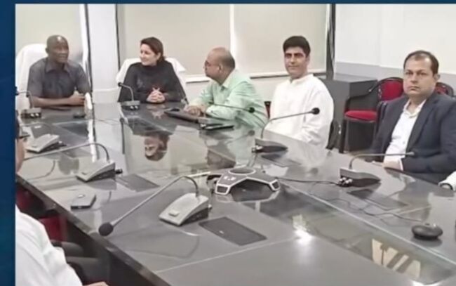 बोत्सवाना के उच्चायुक्त गिलबर्ट शिमाने मंगोले का जयपुर सरस डेयरी दौरा...