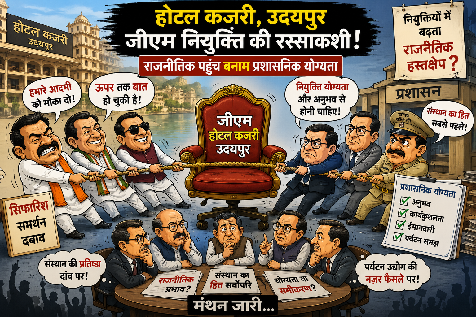 कौन संभालेगा उदयपुर आरटीडीसी के ‘कमाऊ पूत’ कजरी की कमान?, इस बड़े खुलासे की चर्चा का बाजार गर्म