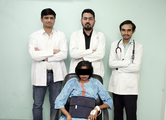 लीवर से पेल्विस तक फैली 31 सेमी गांठ, गीतांजलि के सर्जन ने जटिल सर्जरी कर दी नई जिंदगी