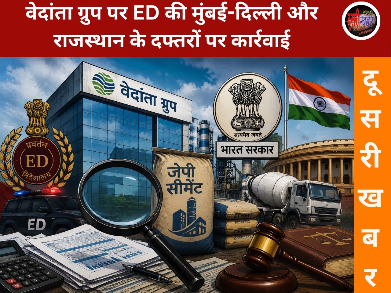 वेदांता पर ईडी की कार्रवाई या कोई साजिश? दिल्ली मुम्बई दफ्तरों पर छापेमारी…