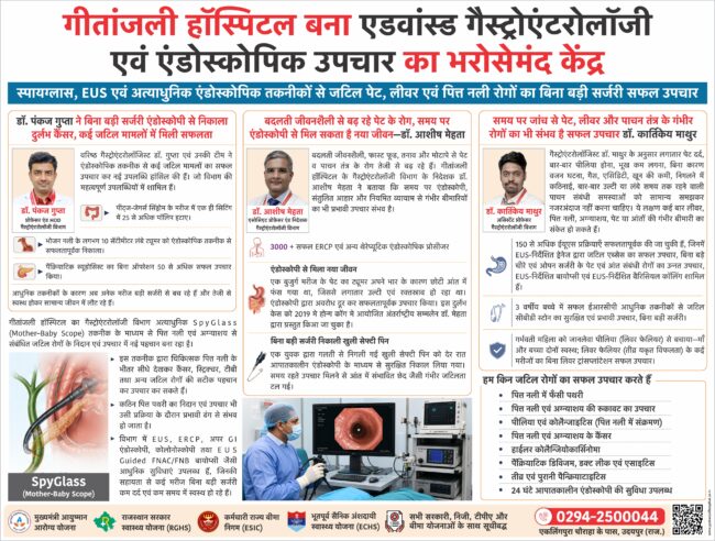 geetanjali udaipur ad