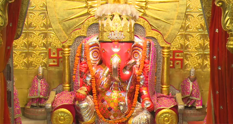 गणेश चतुर्थी का महाआयोजन 14 सितंबर को, पैदल यात्रा कर मोती डूंगरी में उमड़े श्रद्धालु