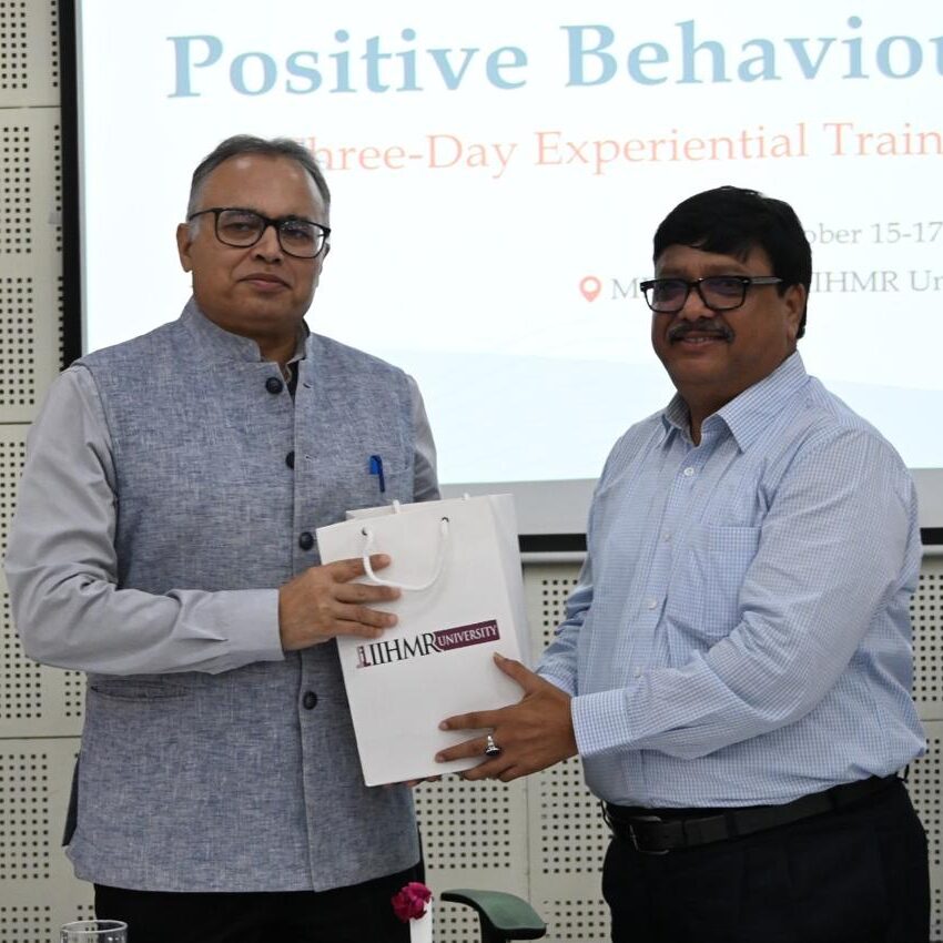‘Positive Behavior in Policing’ training program for Rajasthan Police at IIHRM